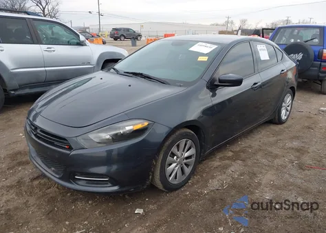 2014 Dodge Dart Sxt from USA, damaged, VIN 1C3CDFBBXED822182